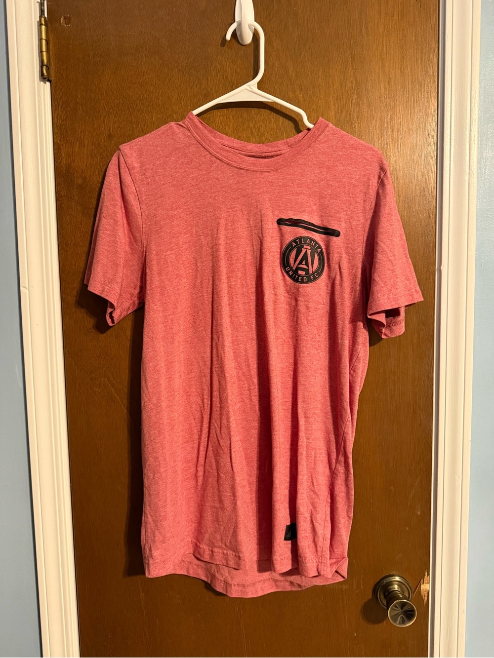 Atlanta United MLS Adidas Women’s T-Shirt with pocket size M